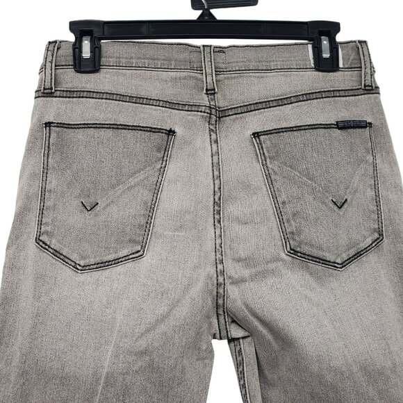 Hudson Blair High Rise Super Skinny Ankle Womens 28 Gray Jeans - Picture 8 of 12